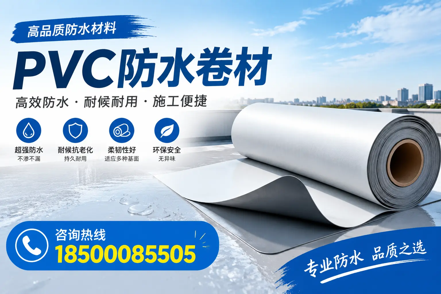 如何在遂宁选择合适的pvc防水卷材